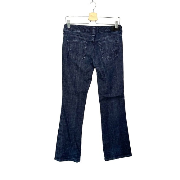 Express | Dark Wash Stella Boot Cut Jeans Size 2 Short - Picture 4 of 8